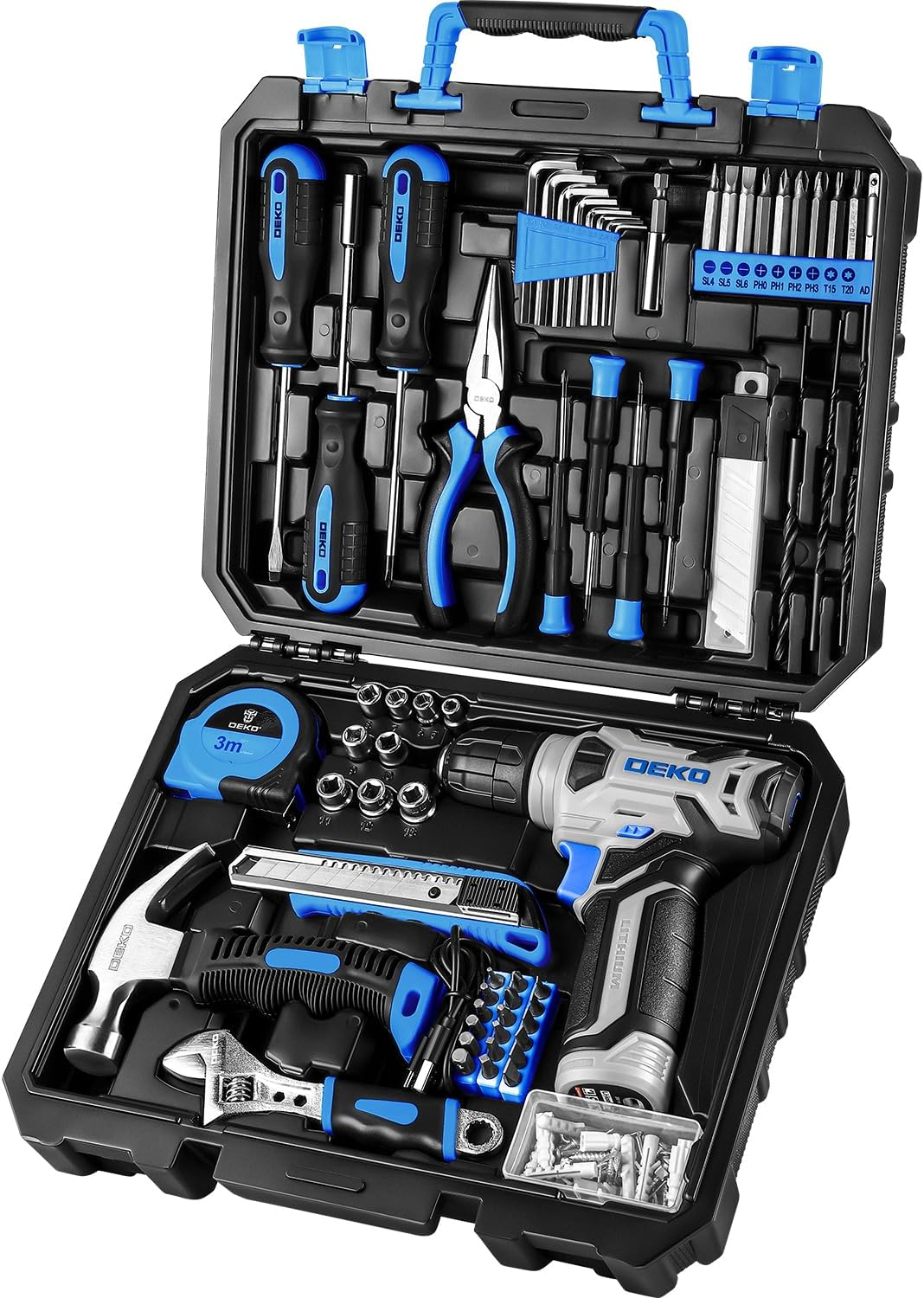 Pink Style High Quality Homeowners Tool Set All in One Pack